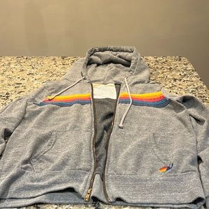 Aviator Nation - Grey/Black Hoodie - Like New!  Super soft! No tears, holes.